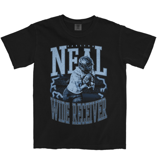 CARLYUN NEAL VINTAGE BLACK TEE