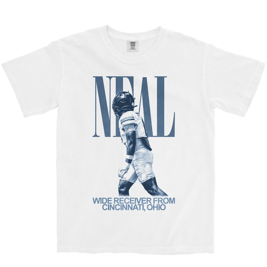 CARLYUN NEAL VINTAGE WHITE TEE