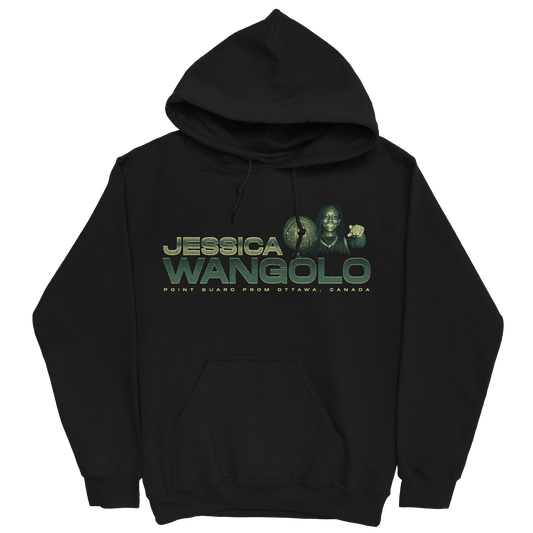 JESSICA WANGOLO RETRO BLACK HOODIE