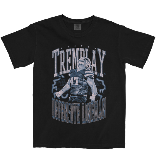 AUSTIN TREMBLAY VINTAGE BLACK TEE