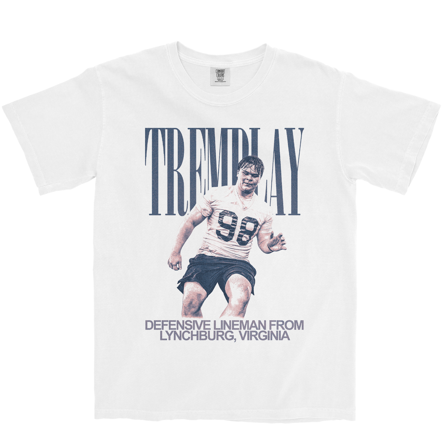 AUSTIN TREMBLAY VINTAGE WHITE TEE