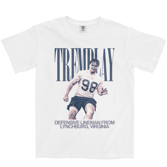 AUSTIN TREMBLAY VINTAGE WHITE TEE