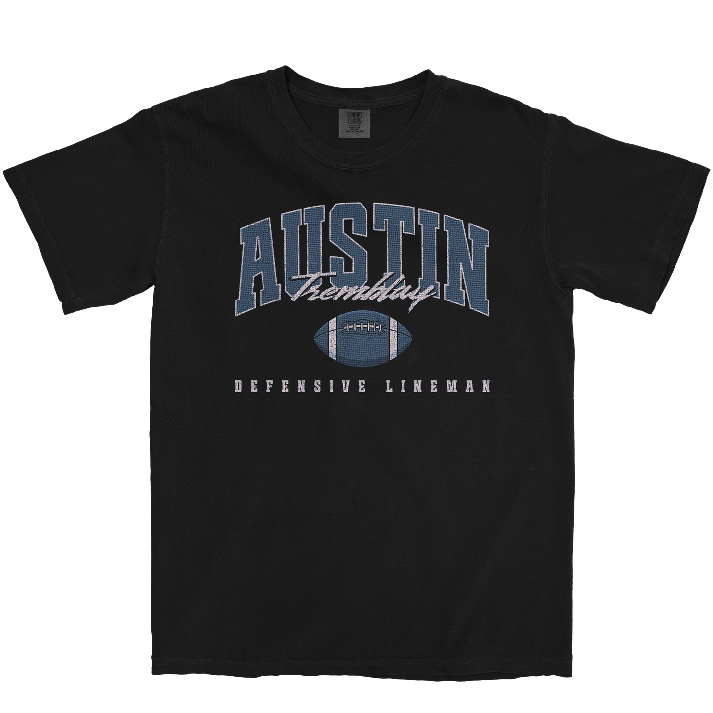AUSTIN TREMBLAY RETRO BLACK TEE