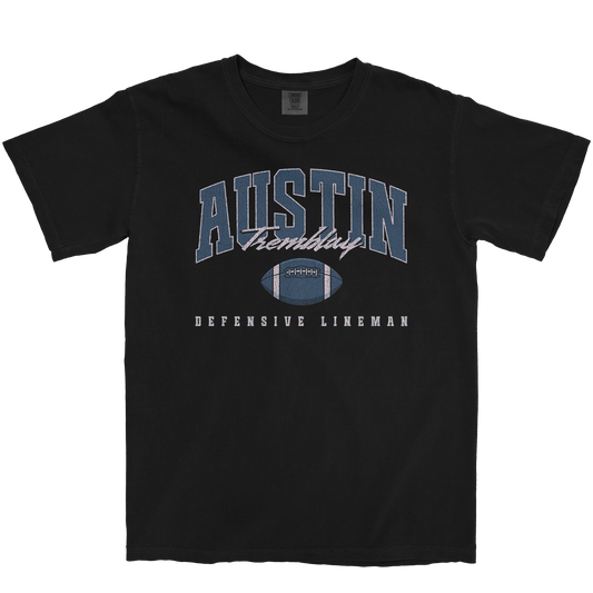 AUSTIN TREMBLAY RETRO BLACK TEE