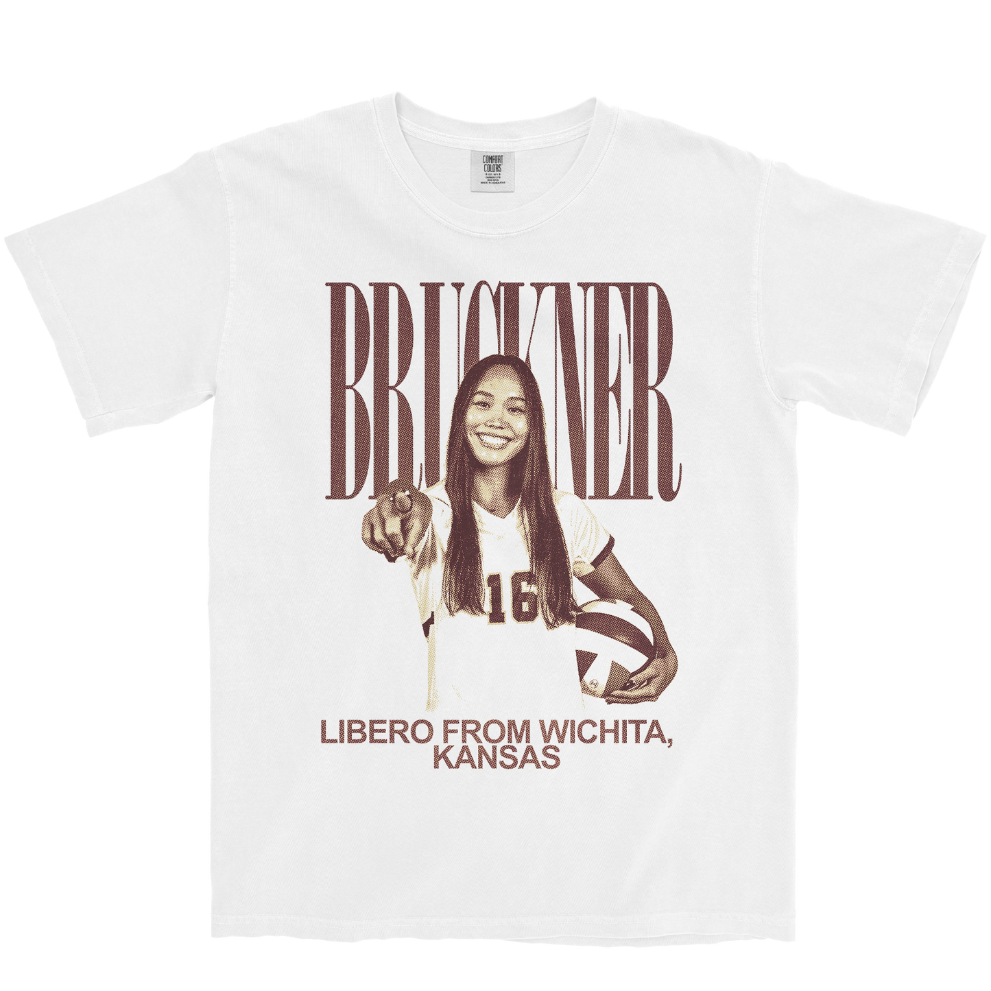 JORDAN BRUCKNER VINTAGE WHITE TEE