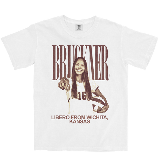 JORDAN BRUCKNER VINTAGE WHITE TEE