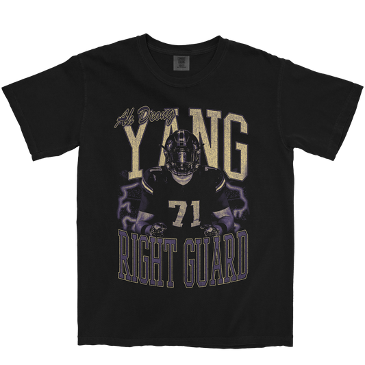 AH DEONG YANG VINTAGE BLACK TEE