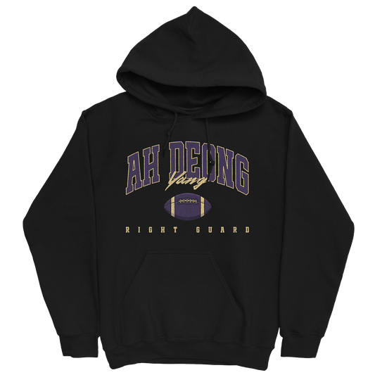 AH DEONG YANG RETRO BLACK HOODIE