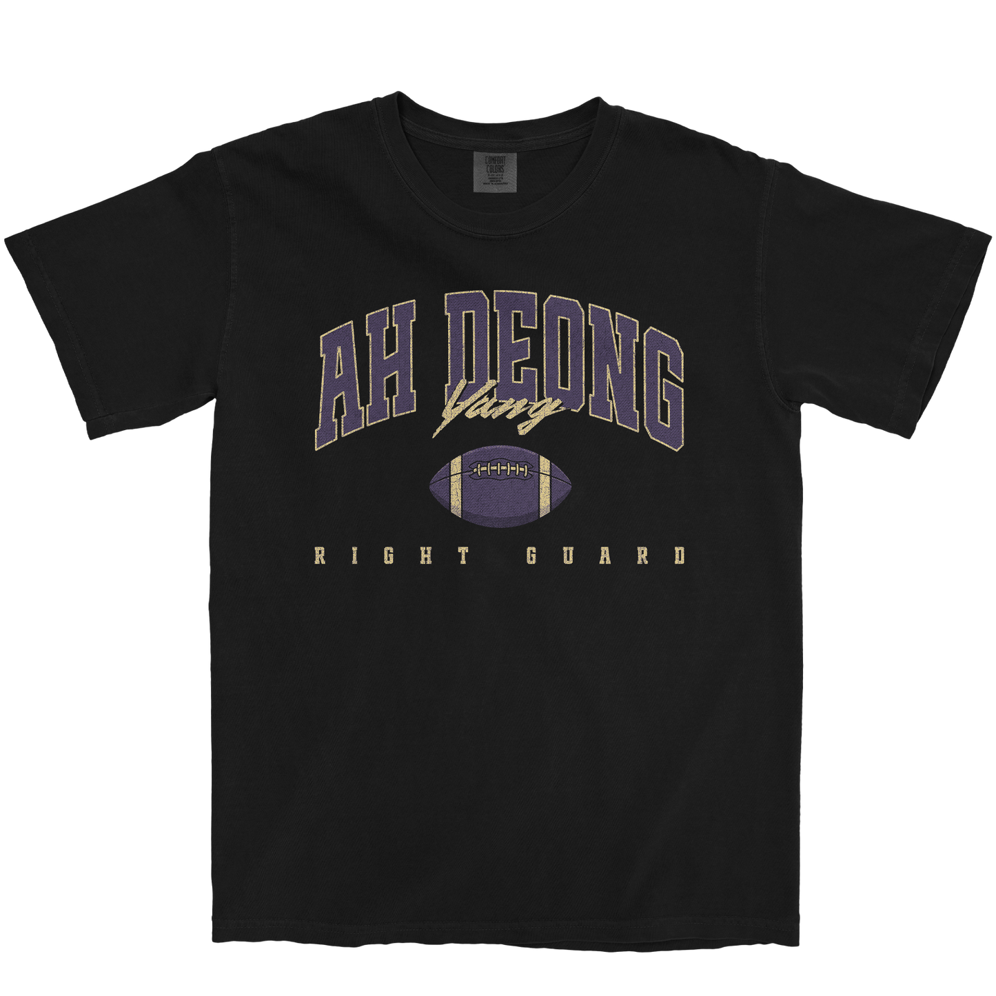 AH DEONG YANG RETRO BLACK TEE