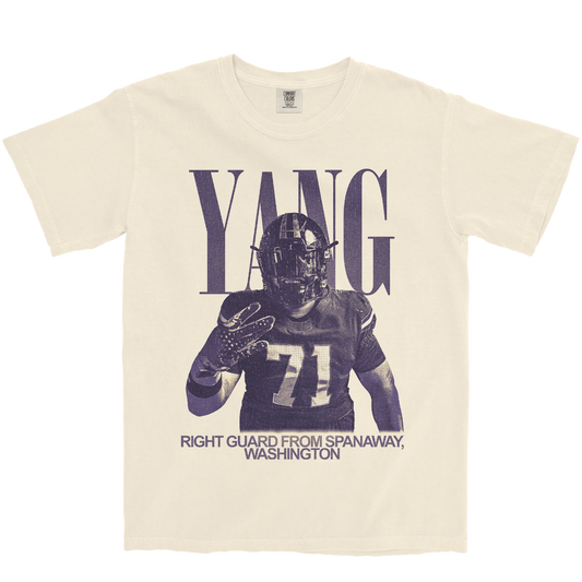 AH DEONG YANG VINTAGE IVORY TEE