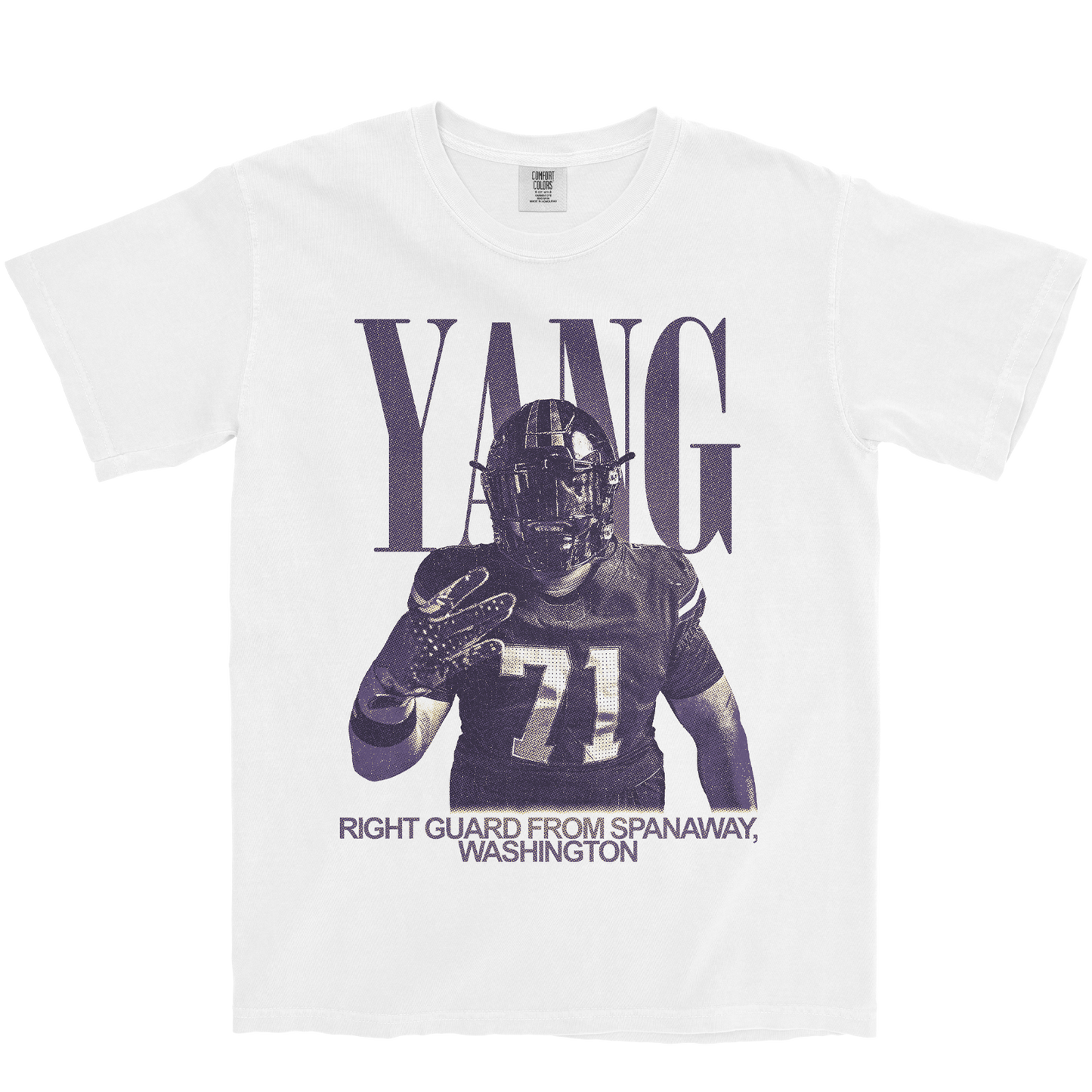AH DEONG YANG VINTAGE WHITE TEE