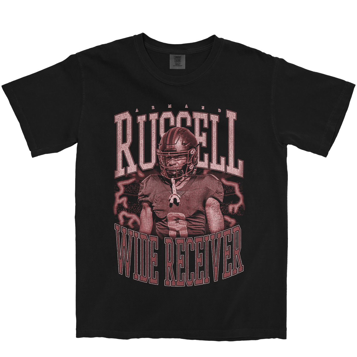 ARMAND RUSSELL VINTAGE BLACK TEE