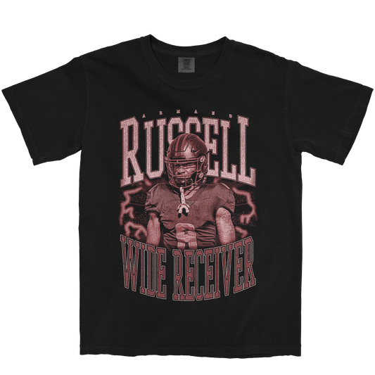 ARMAND RUSSELL VINTAGE BLACK TEE