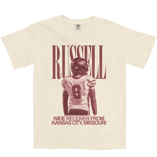 ARMAND RUSSELL VINTAGE IVORY TEE