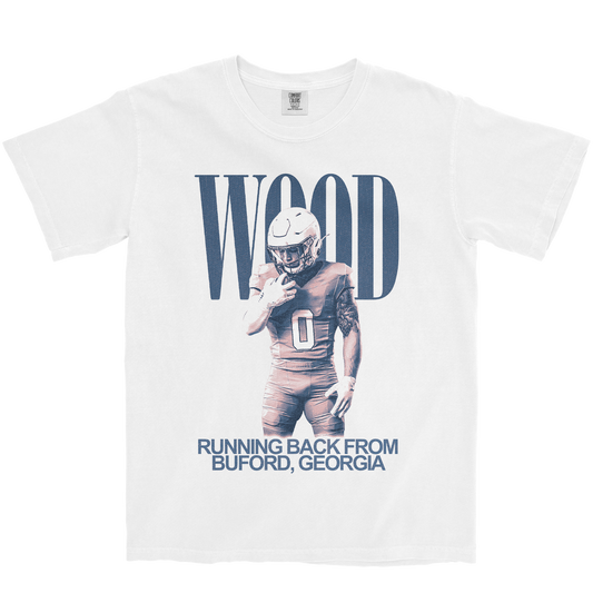CAM WOOD VINTAGE WHITE TEE