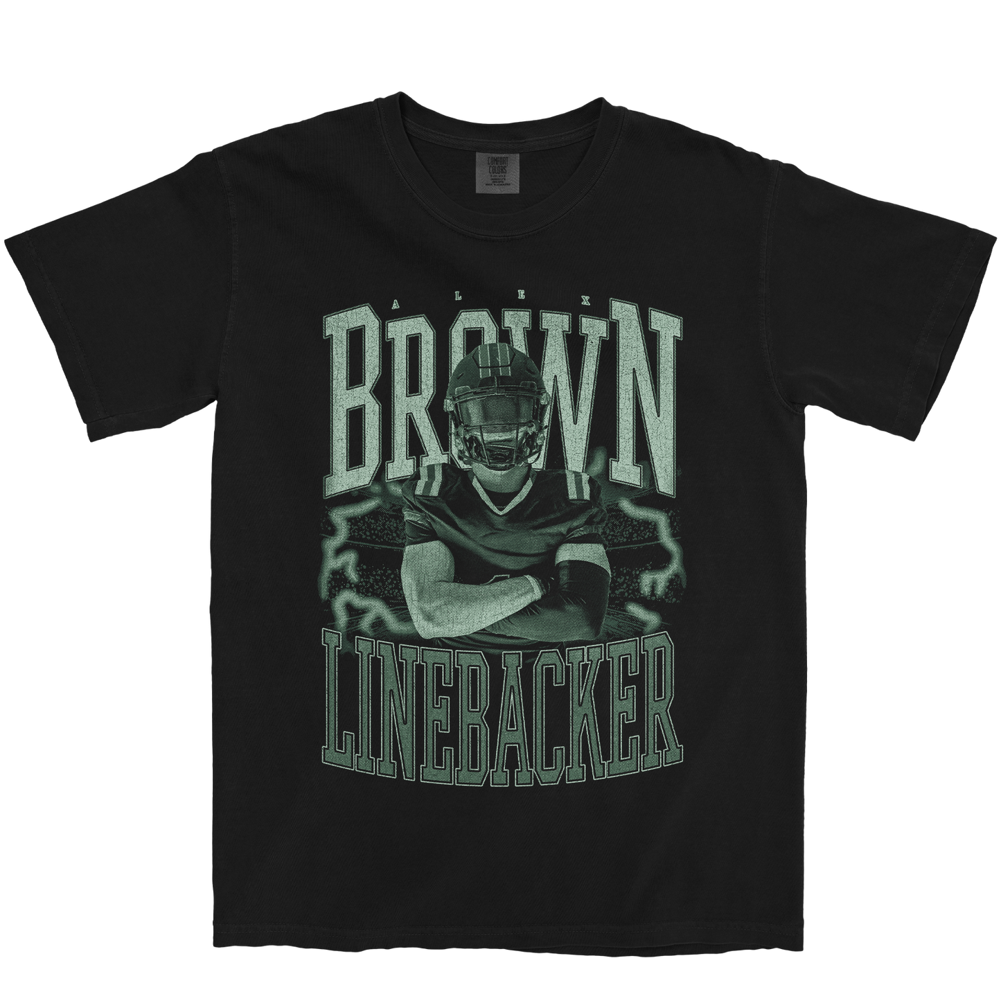 ALEX BROWN VINTAGE BLACK TEE