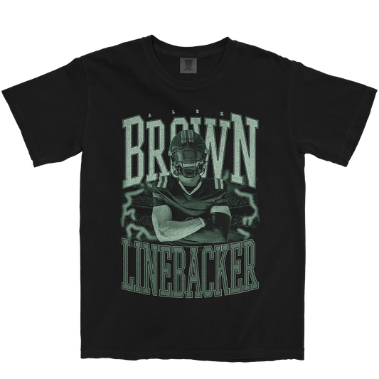 ALEX BROWN VINTAGE BLACK TEE