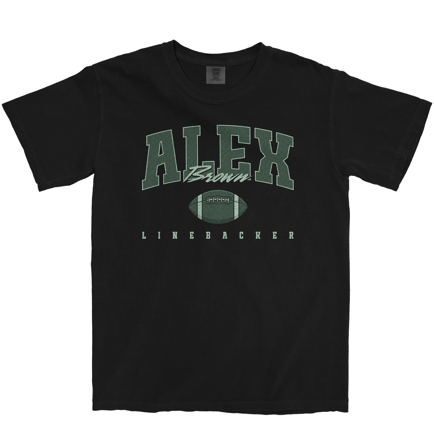 ALEX BROWN RETRO BLACK TEE