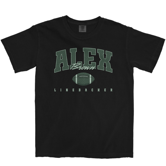 ALEX BROWN RETRO BLACK TEE