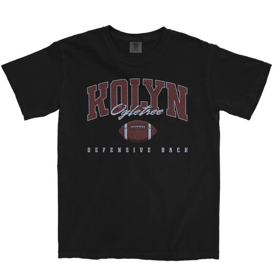 KOLYN OGLETREE RETRO BLACK TEE