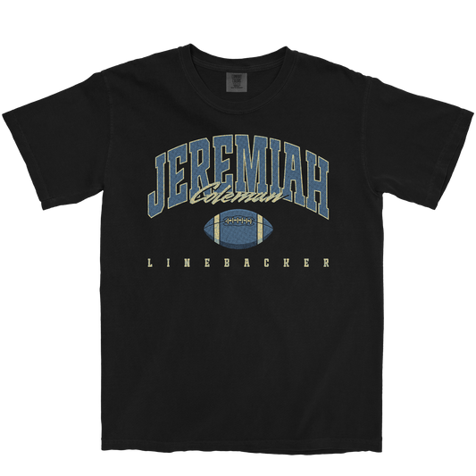 JEREMIAH COLEMAN RETRO BLACK TEE