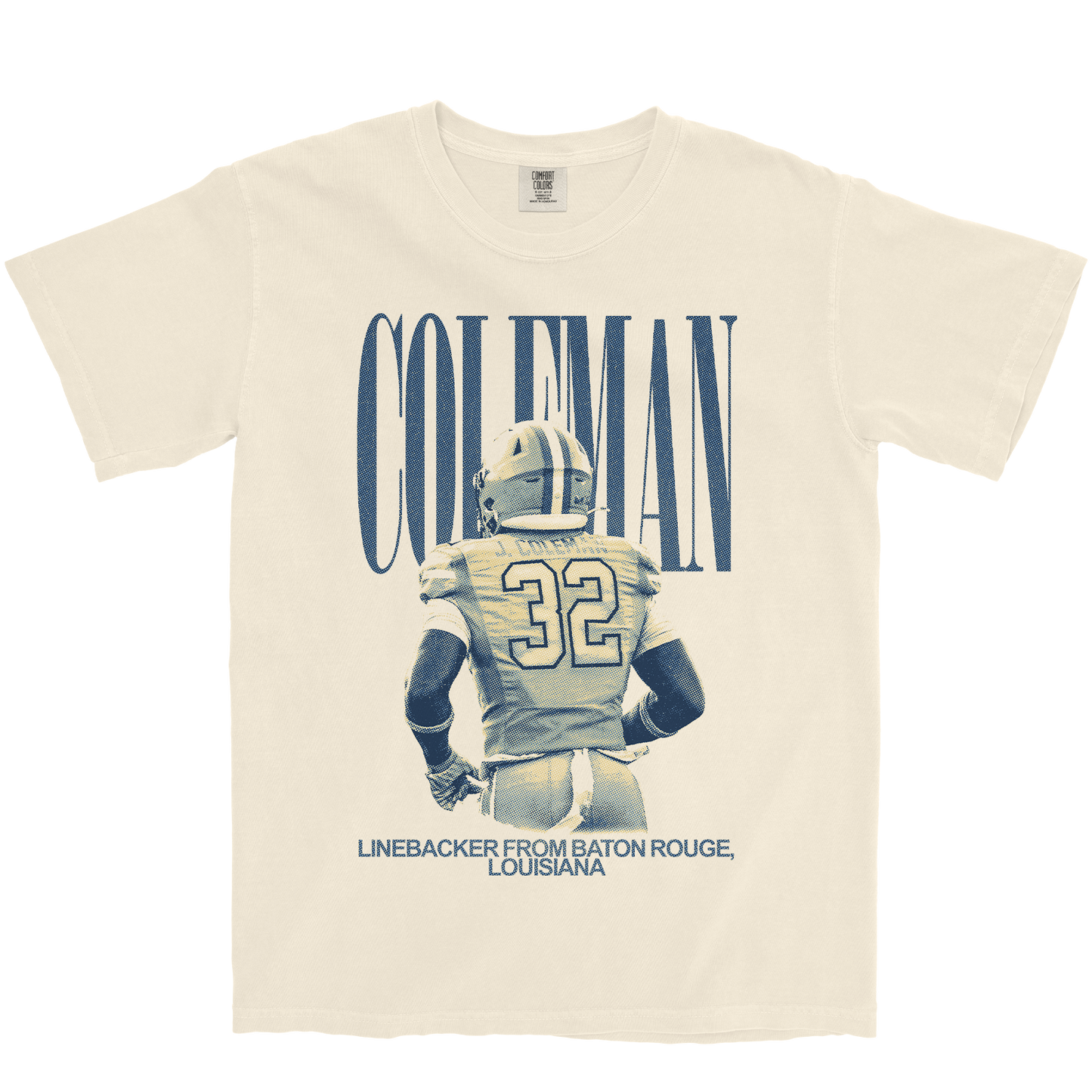 JEREMIAH COLEMAN VINTAGE IVORY TEE