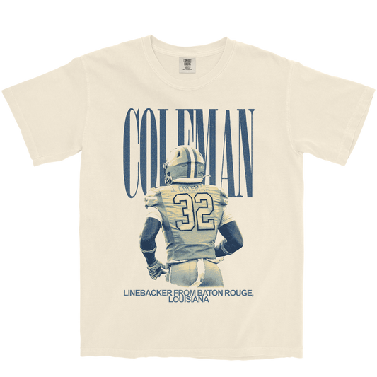 JEREMIAH COLEMAN VINTAGE IVORY TEE