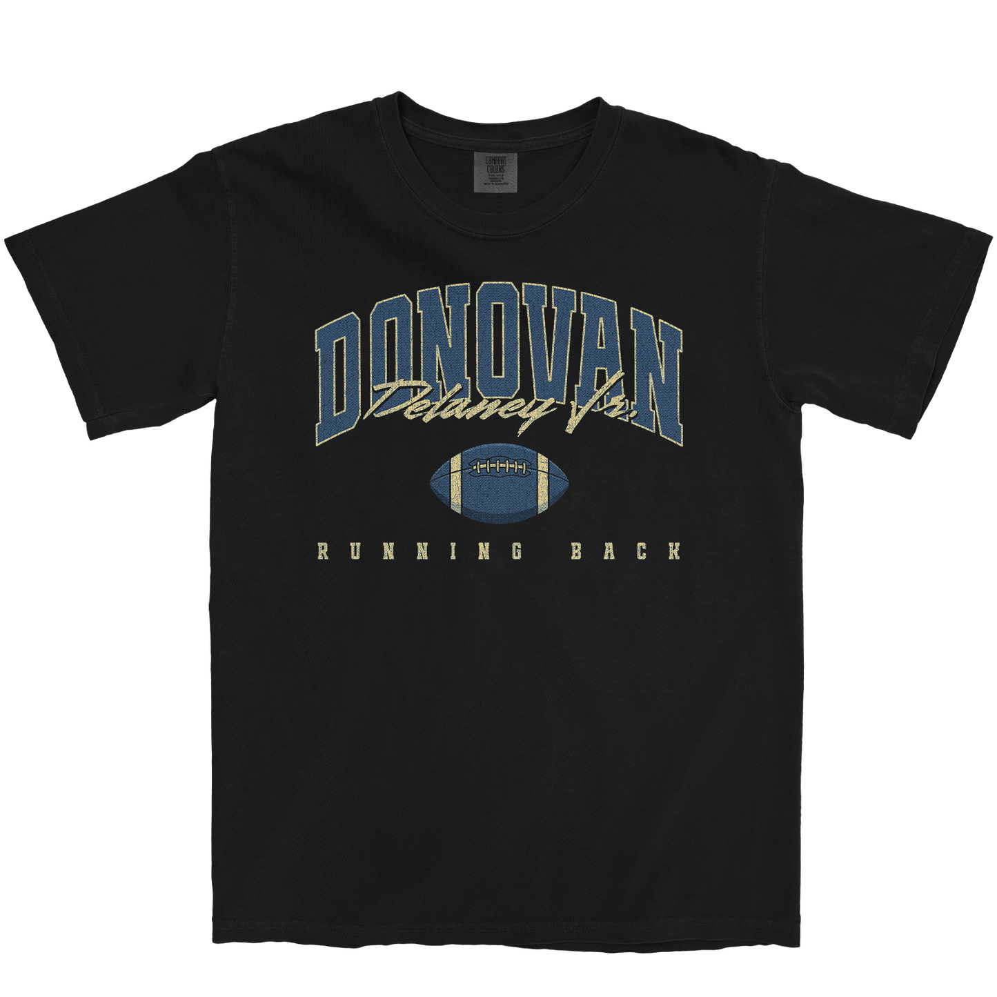 DONOVAN DELANEY JR. RETRO BLACK TEE