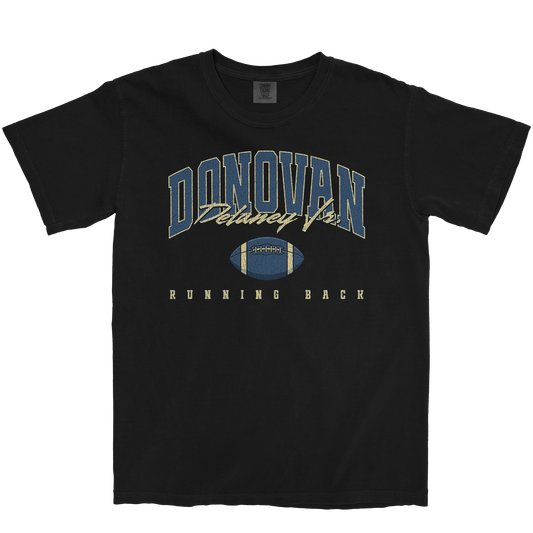DONOVAN DELANEY JR. RETRO BLACK TEE