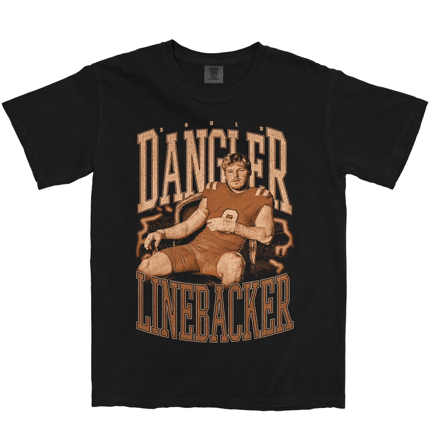 RONIN DANGLER VINTAGE BLACK TEE