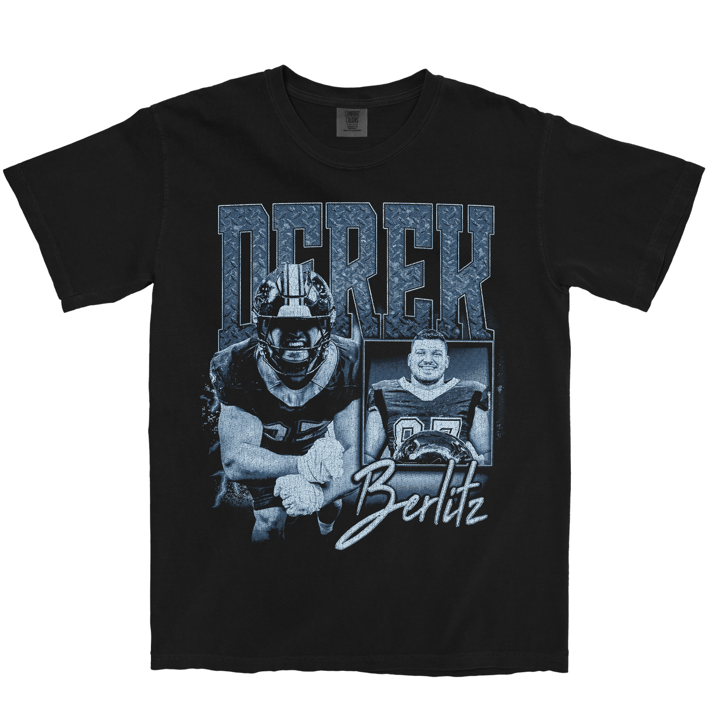 DEREK BERLITZ GRAPHIC BLACK TEE