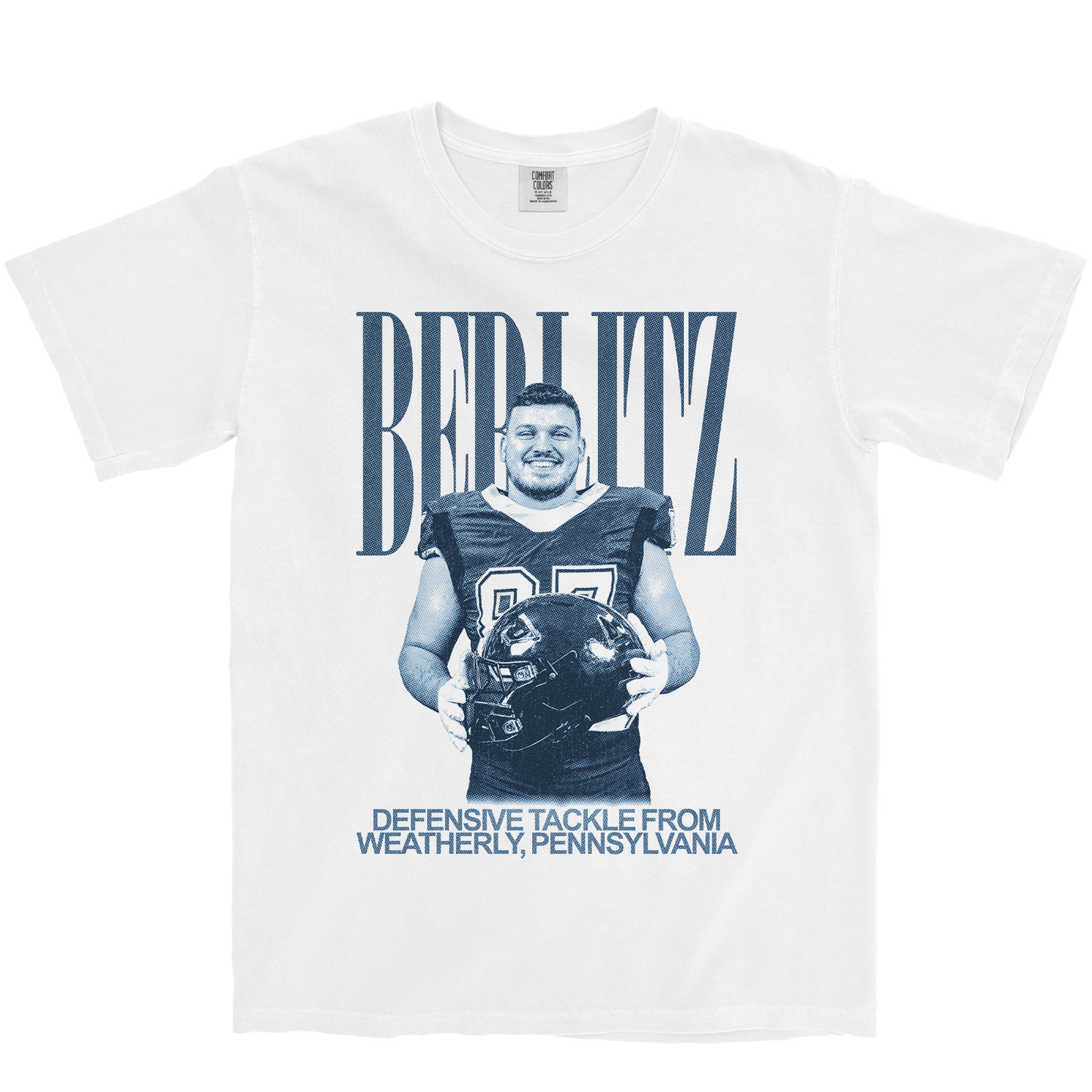 DEREK BERLITZ VINTAGE WHITE TEE