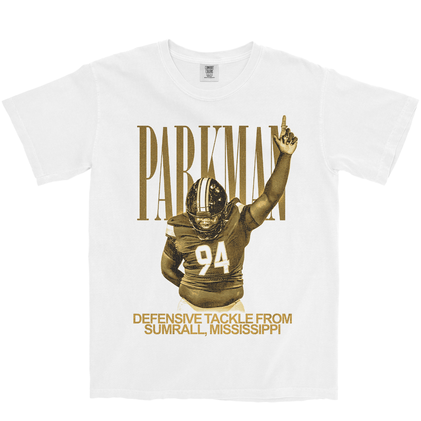TALIK PARKMAN VINTAGE WHITE TEE
