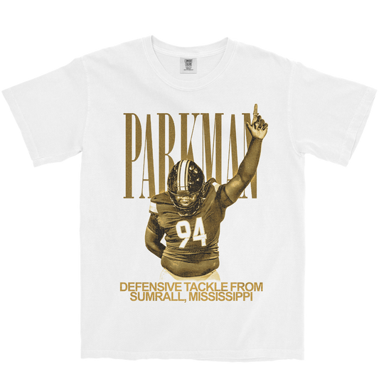 TALIK PARKMAN VINTAGE WHITE TEE