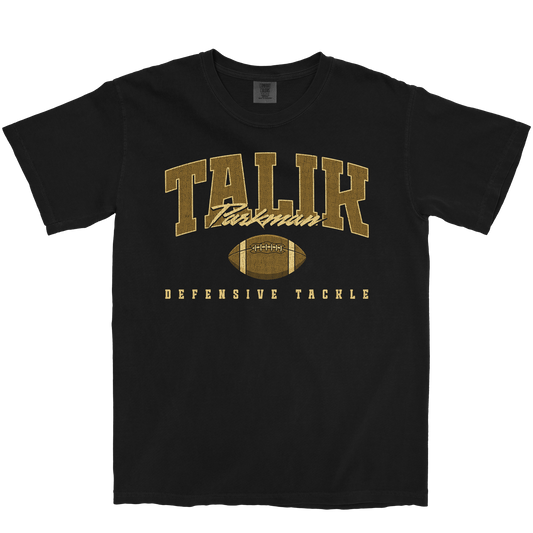 TALIK PARKMAN RETRO BLACK TEE