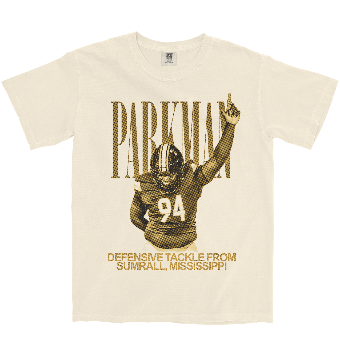 TALIK PARKMAN VINTAGE IVORY TEE