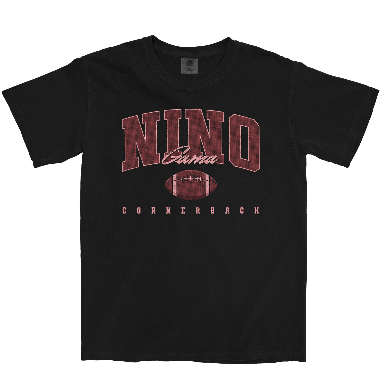 NINO GAMA RETRO BLACK TEE