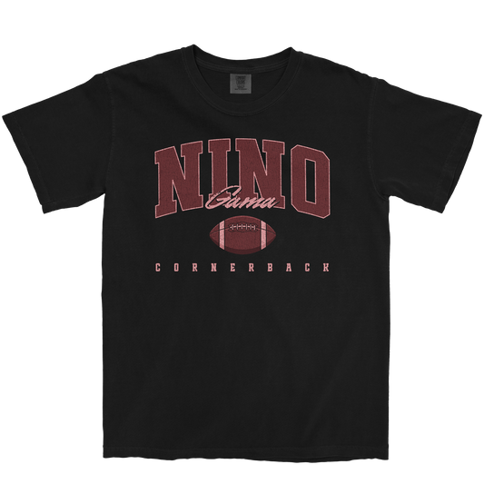 NINO GAMA RETRO BLACK TEE