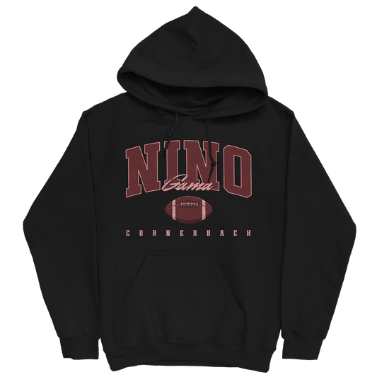 NINO GAMA RETRO BLACK HOODIE