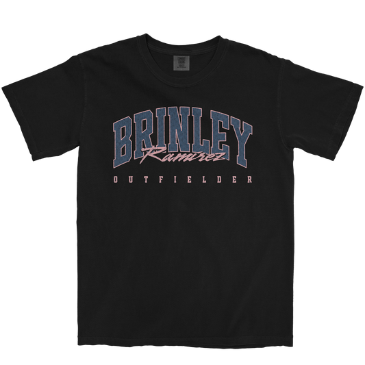 BRINLEY RAMIREZ RETRO BLACK TEE