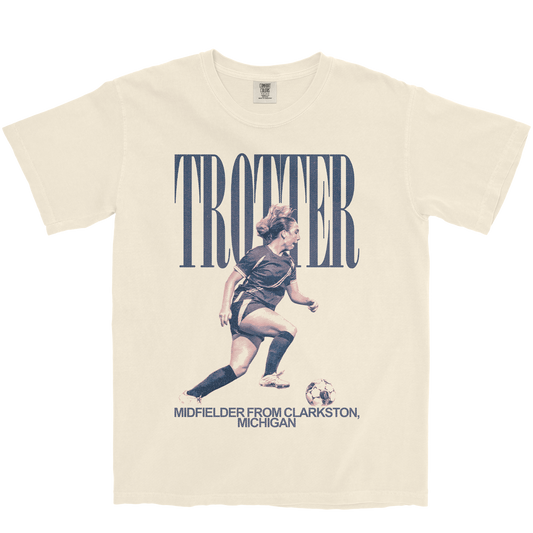 CHLOE TROTTER VINTAGE IVORY TEE