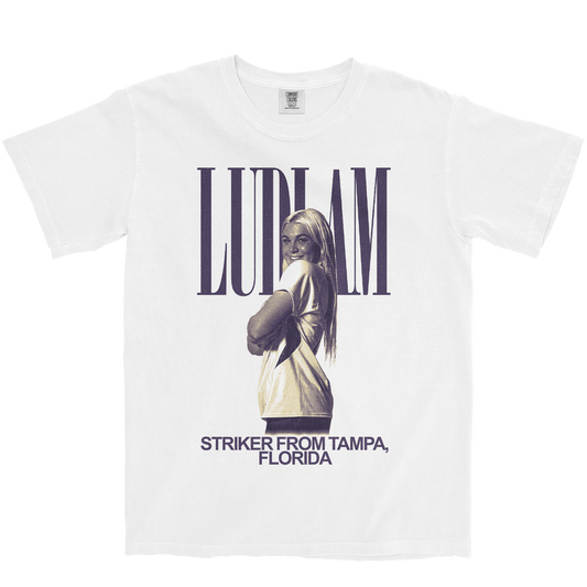 EMERY LUDLAM VINTAGE WHITE TEE