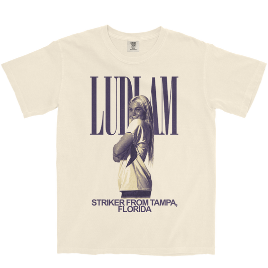 EMERY LUDLAM VINTAGE IVORY TEE