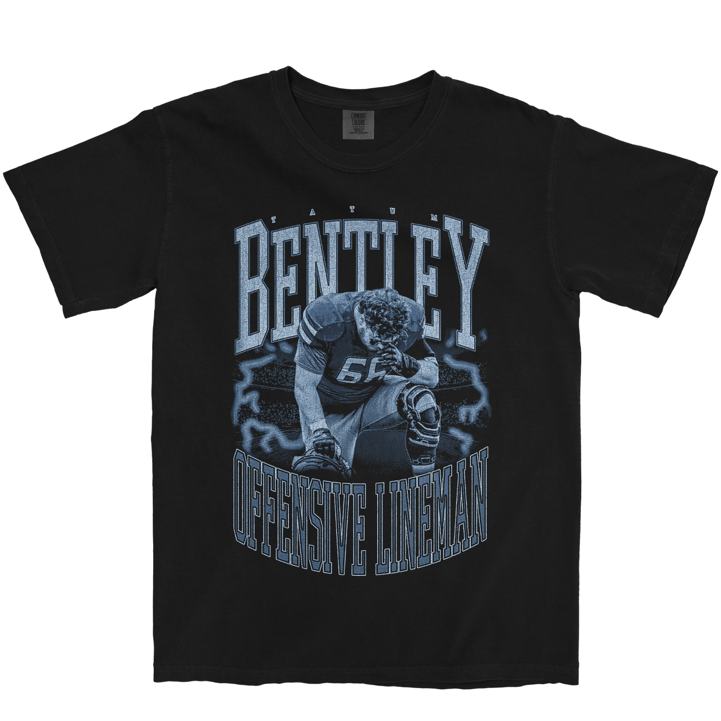 TATUM BENTLEY VINTAGE BLACK TEE