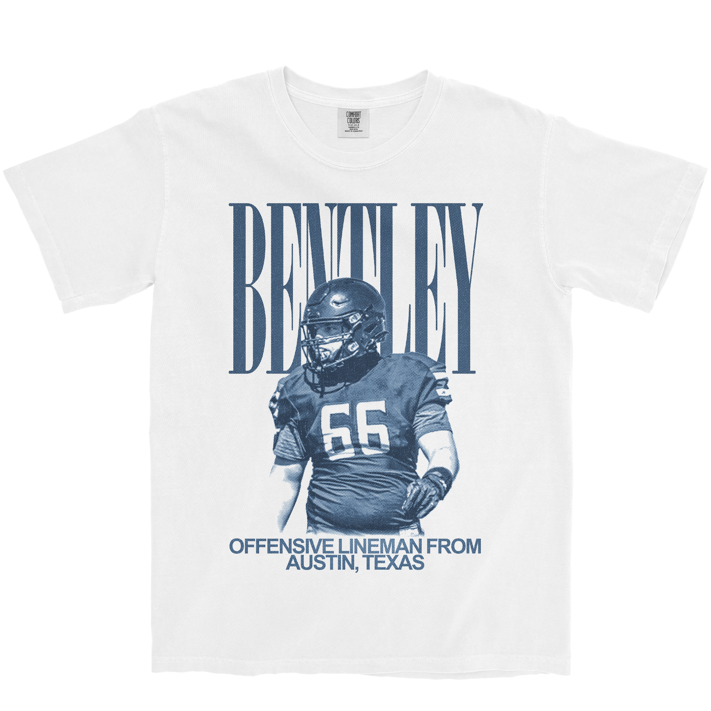 TATUM BENTLEY VINTAGE WHITE TEE