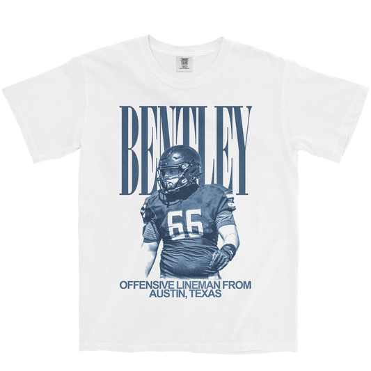 TATUM BENTLEY VINTAGE WHITE TEE