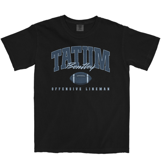 TATUM BENTLEY RETRO BLACK TEE