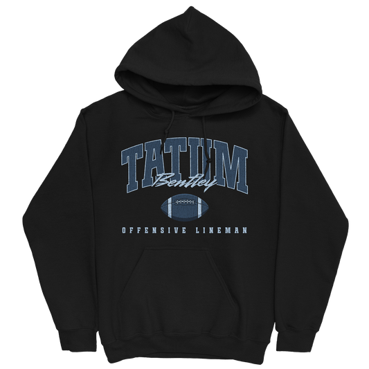 TATUM BENTLEY RETRO BLACK HOODIE