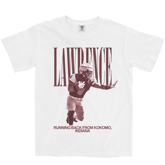 PLEZ LAWRENCE VINTAGE WHITE TEE