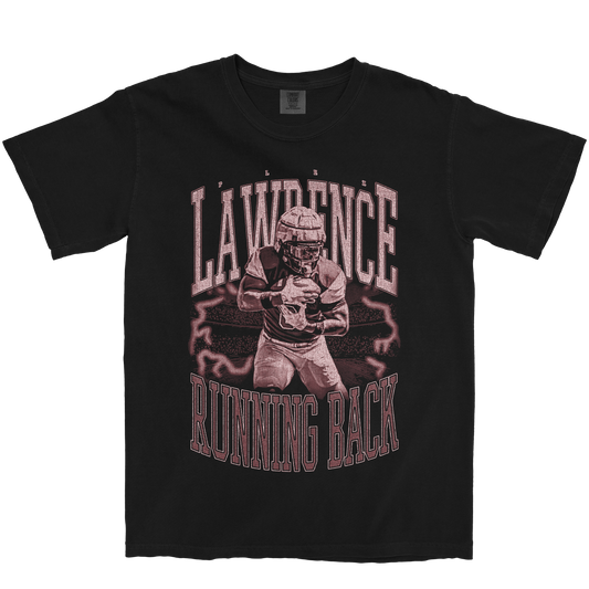 PLEZ LAWRENCE VINTAGE BLACK TEE